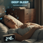 A person getting deep, restorative sleep, which is the final and most important part of the 40s Redesign.